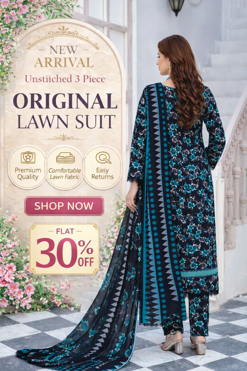 New Arrival | Original Lawn 3 Piece Suit – Premium Summer Collection 3